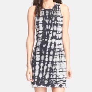 Current/Elliott Louella Tank Black Tie Dye Dress